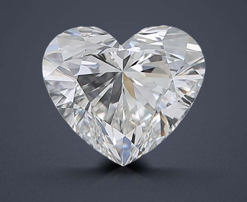 0.83 Carat Heart Natural Diamond