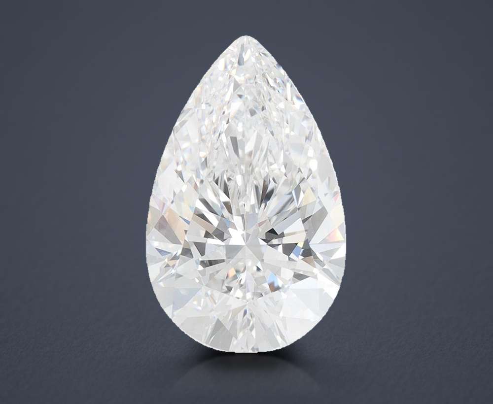 4.41 Carat Pear Lab Diamond