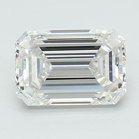 1.07ct E VS2 Rare Carat Ideal Cut Emerald Lab Grown Diamond