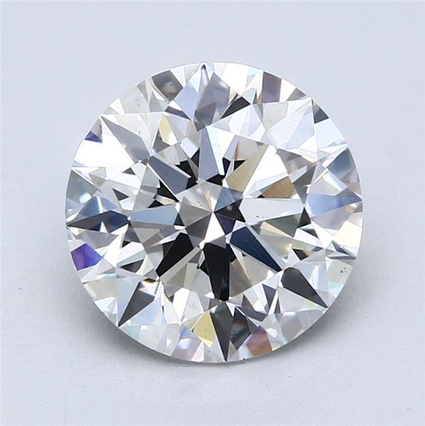 3.60ct D VS2 Rare Carat Ideal Cut Round Lab Grown Diamond