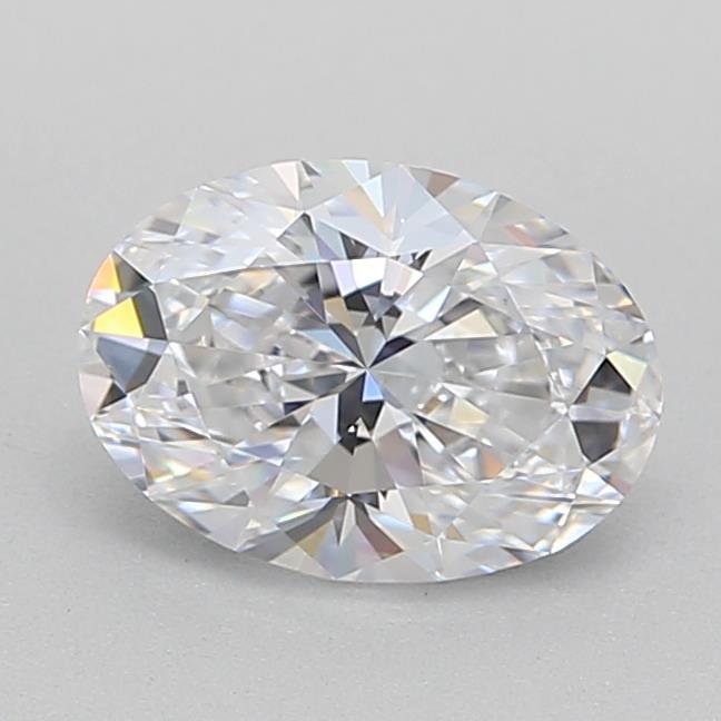 0.74ct D VVS2 Rare Carat Ideal Cut Oval Lab Grown Diamond