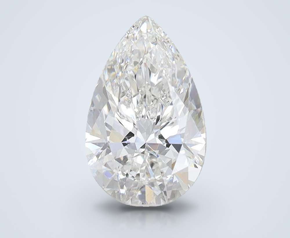 1.33 Carat Pear Lab Diamond