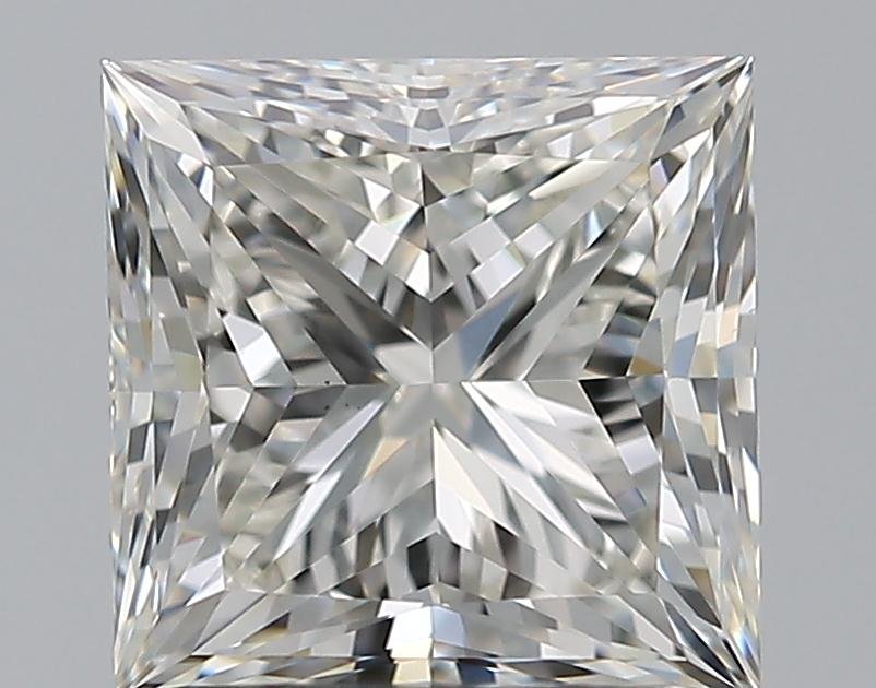 1.30ct J SI1 Rare Carat Ideal Cut Princess Diamond