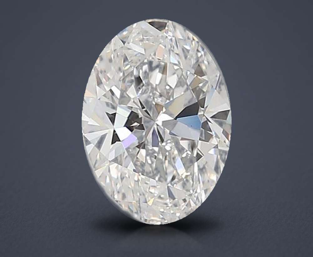 3.52 Carat Oval Lab Diamond