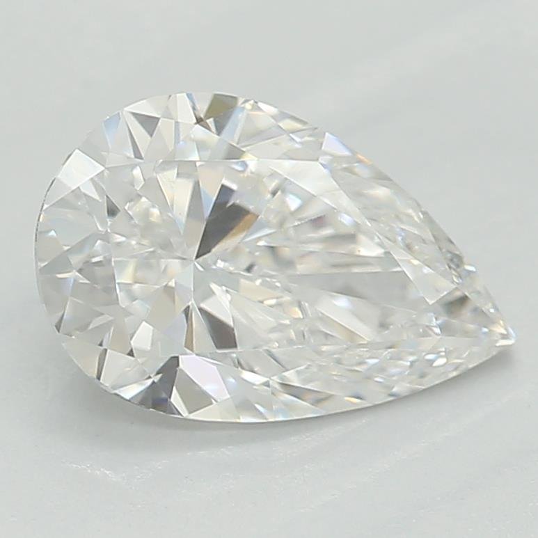 0.72ct D VS1 Rare Carat Ideal Cut Pear Lab Grown Diamond