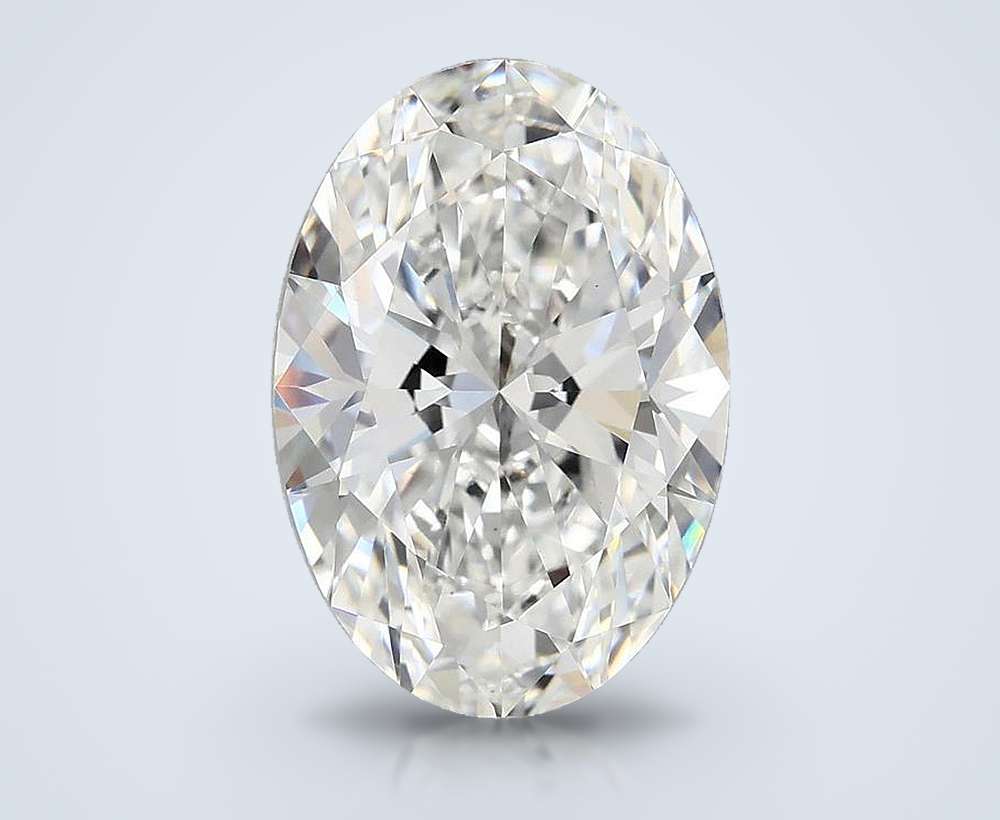 5.32 Carat Oval Lab Diamond