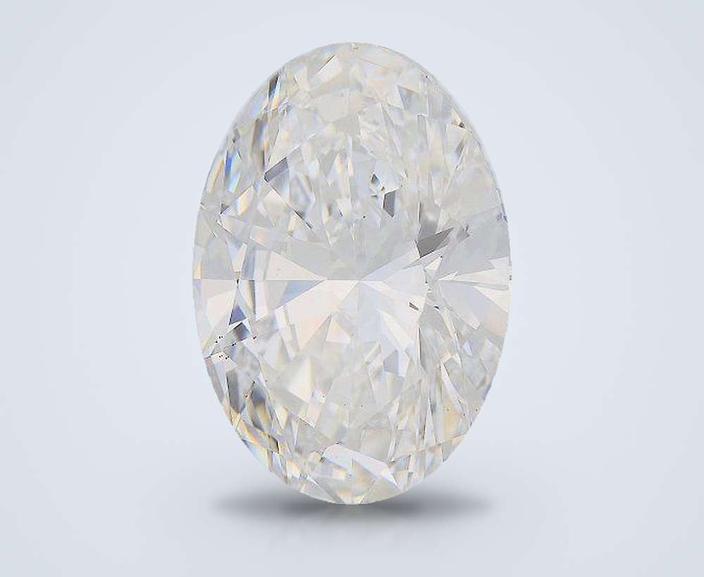 5.69 Carat Oval Lab Diamond