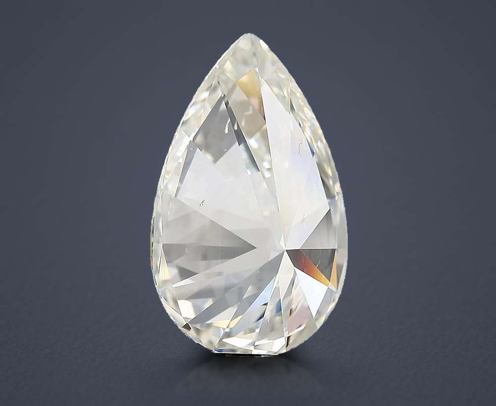 7.02 Carat Pear Natural Diamond