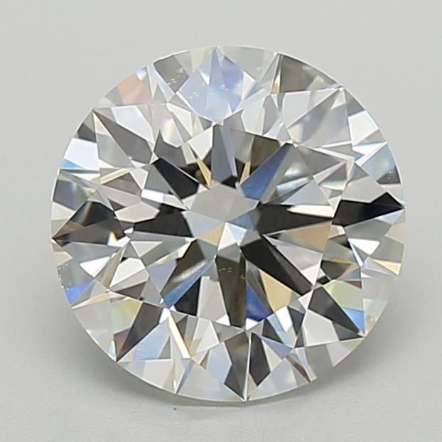 3.04ct H VVS2 Rare Carat Ideal Cut Round Lab Grown Diamond