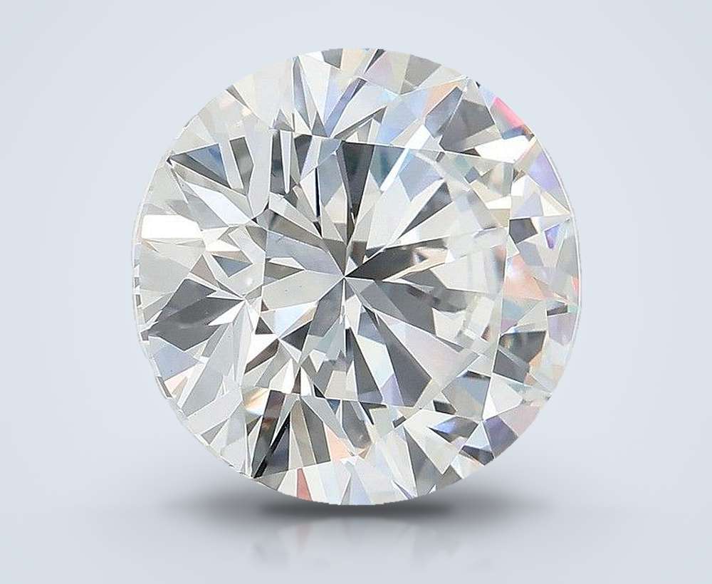 8.03 Carat Round Lab Diamond