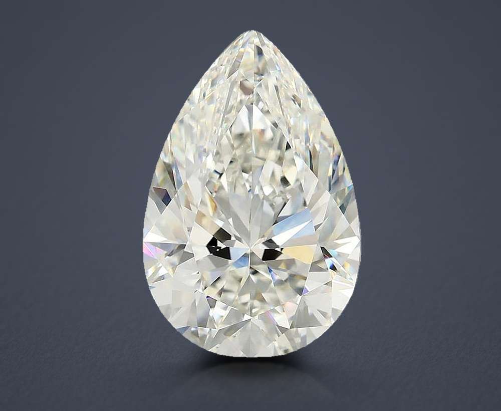 5.09 Carat Pear Lab Diamond