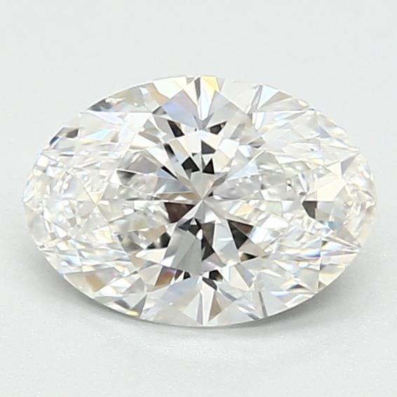 0.95ct E VVS2 Rare Carat Ideal Cut Oval Lab Grown Diamond