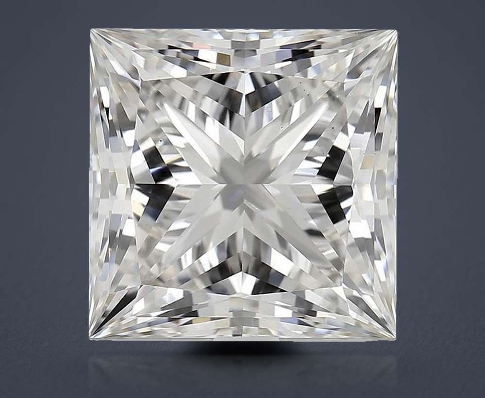 4.81 Carat Princess Lab Diamond