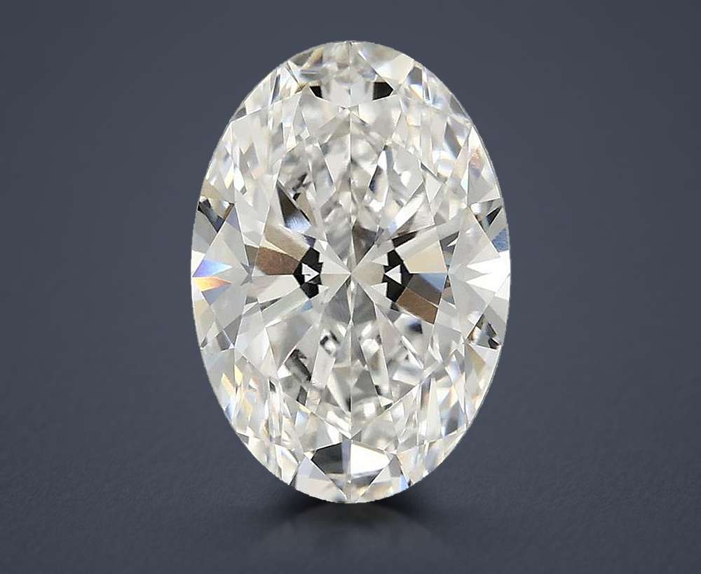 3.07 Carat Oval Lab Diamond