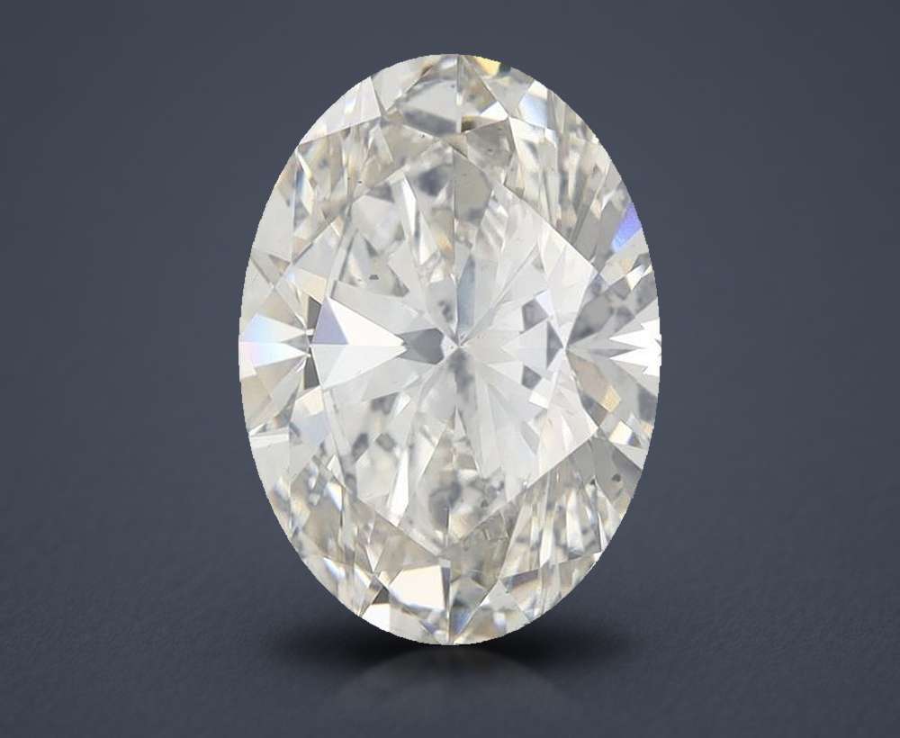 4.30 Carat Oval Lab Diamond