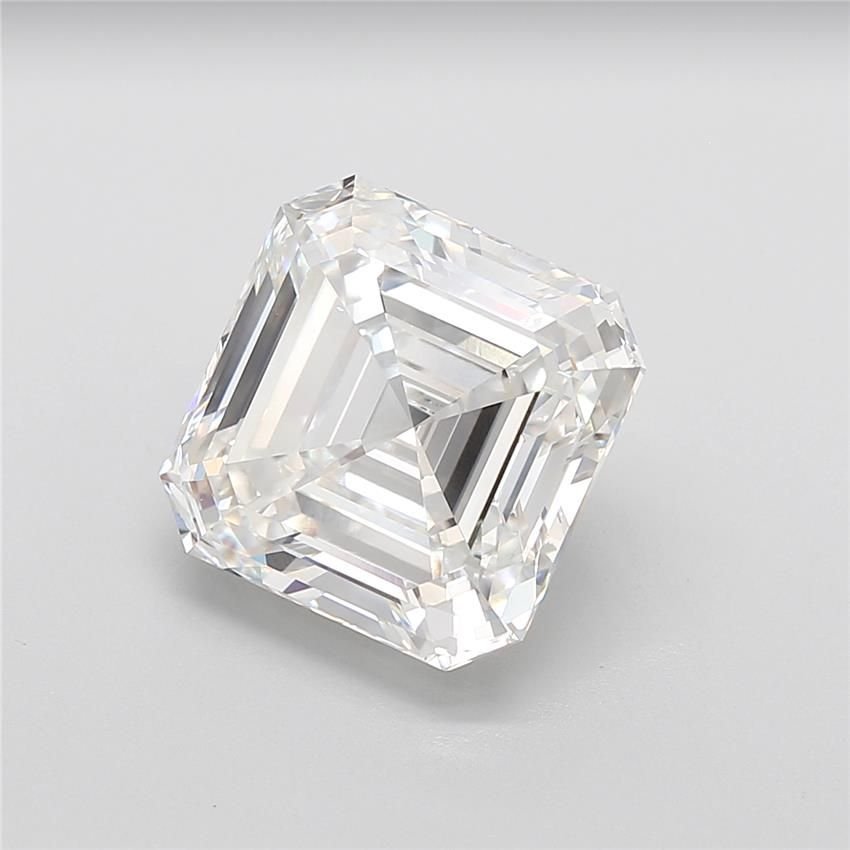 10.05ct F VVS2 Excellent Cut Asscher Lab Grown Diamond