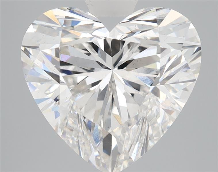 4.03ct G VS2 Rare Carat Ideal Cut Heart Lab Grown Diamond