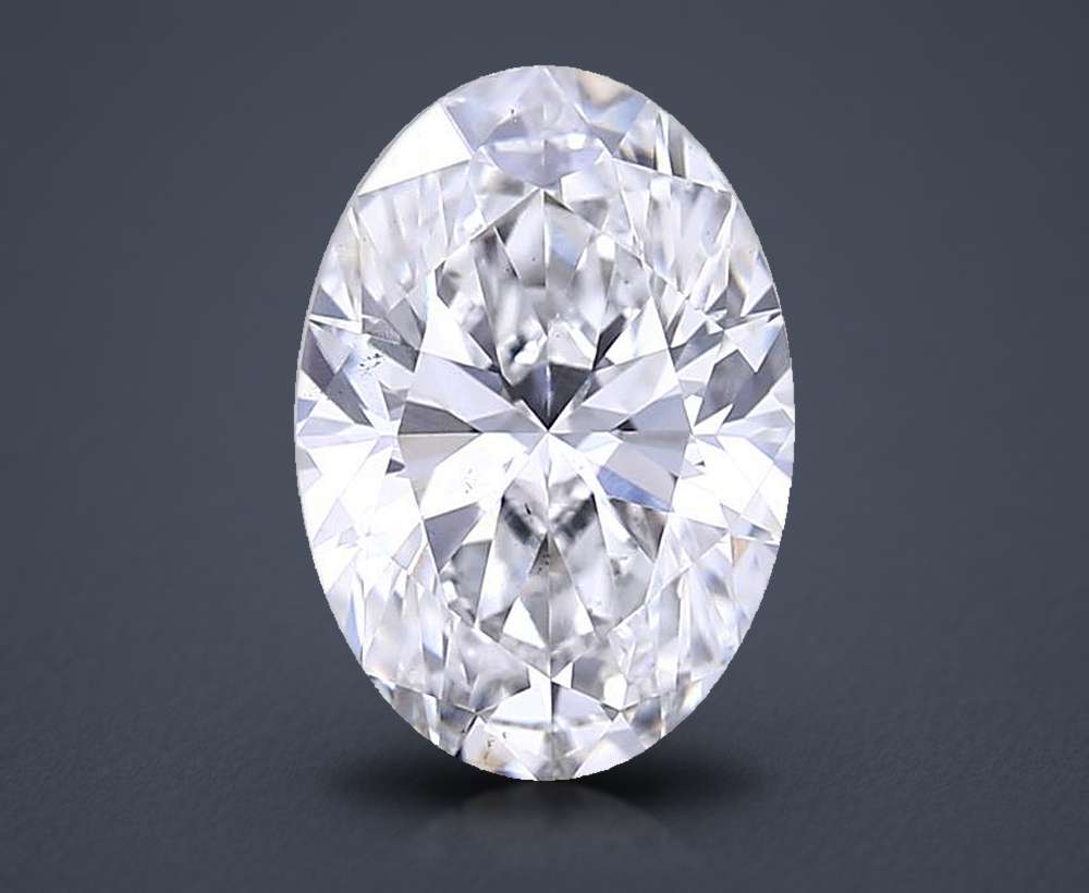 1.34 Carat Oval Lab Diamond