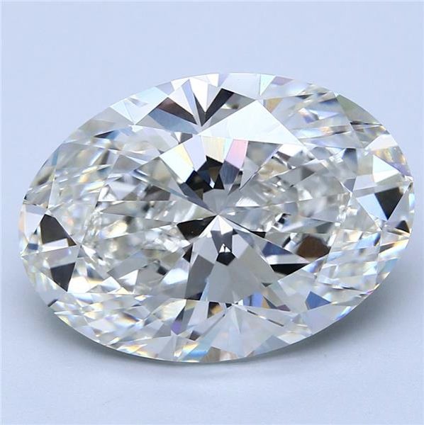 9.21ct G VS1 Rare Carat Ideal Cut Oval Lab Grown Diamond