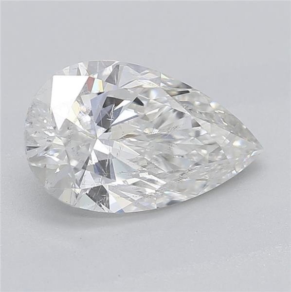 1.00ct G SI2 Rare Carat Ideal Cut Pear Diamond