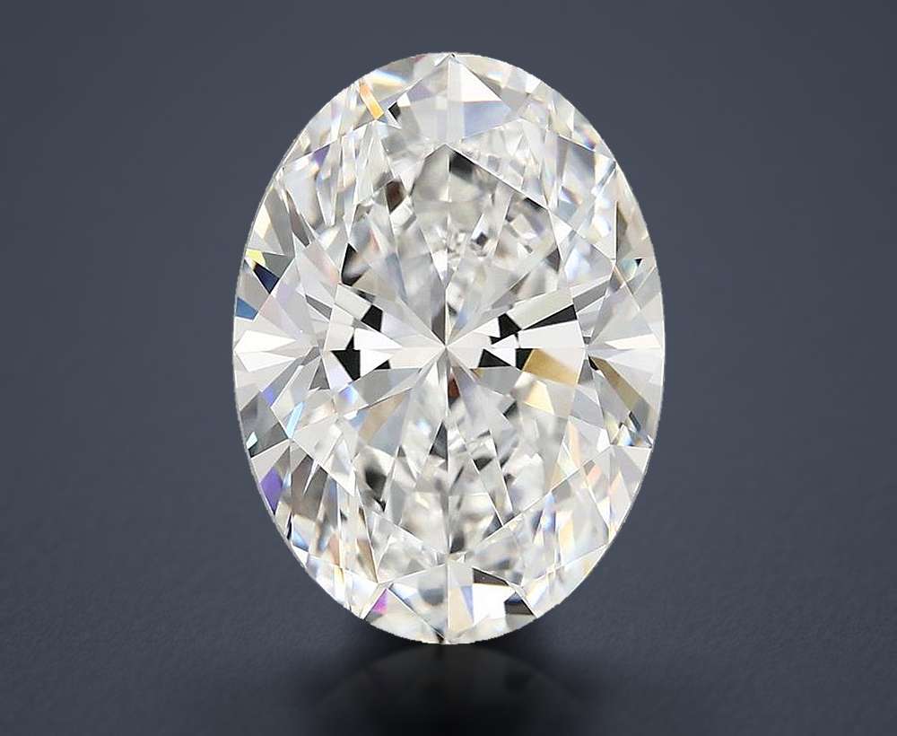 5.00 Carat Oval Lab Diamond