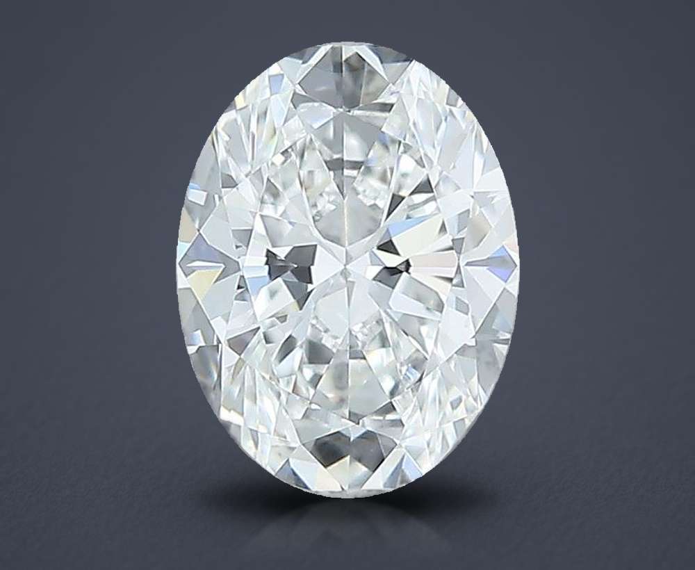 0.60 Carat Oval Natural Diamond