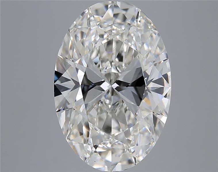 5.51 Carat Oval Lab Diamond
