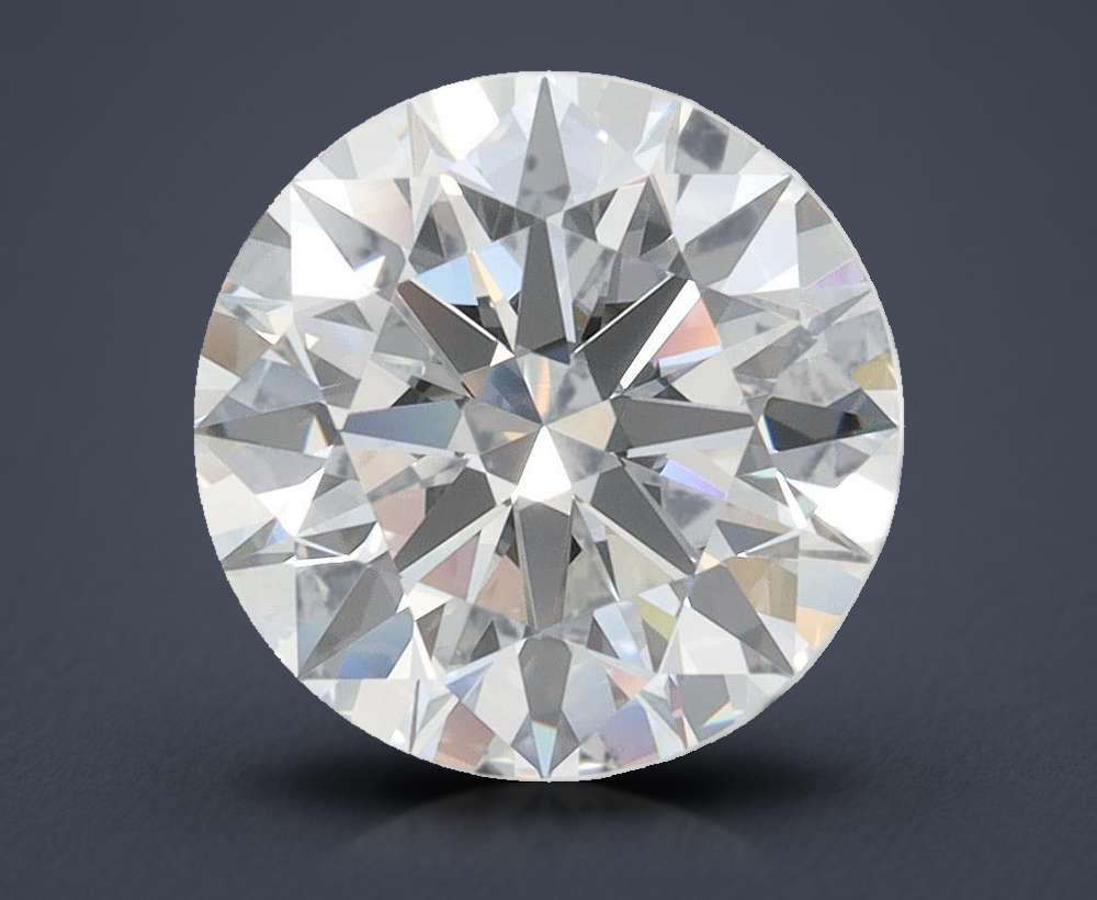 3.42 Carat Round Lab Diamond