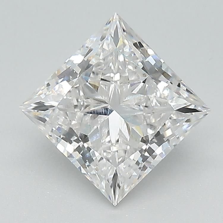 1.71ct F VS1 Rare Carat Ideal Cut Princess Lab Grown Diamond