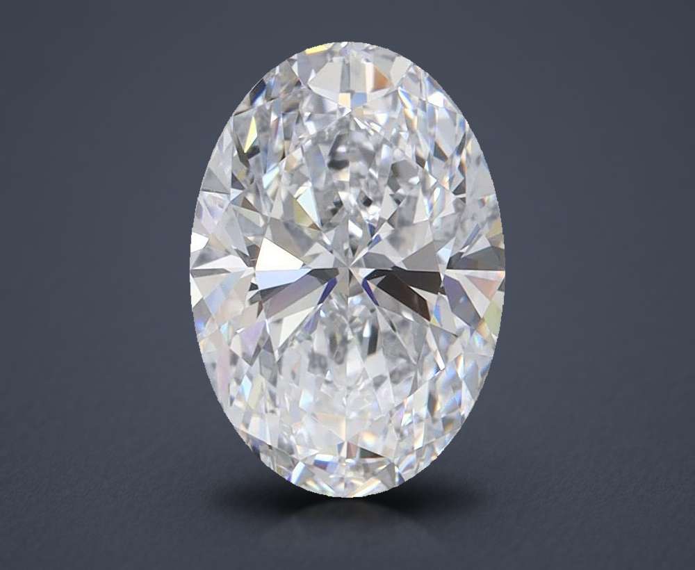2.03 Carat Oval Lab Diamond