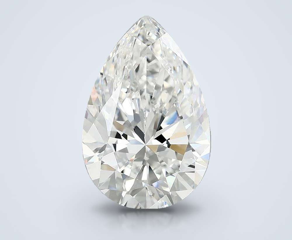 5.10 Carat Pear Lab Diamond