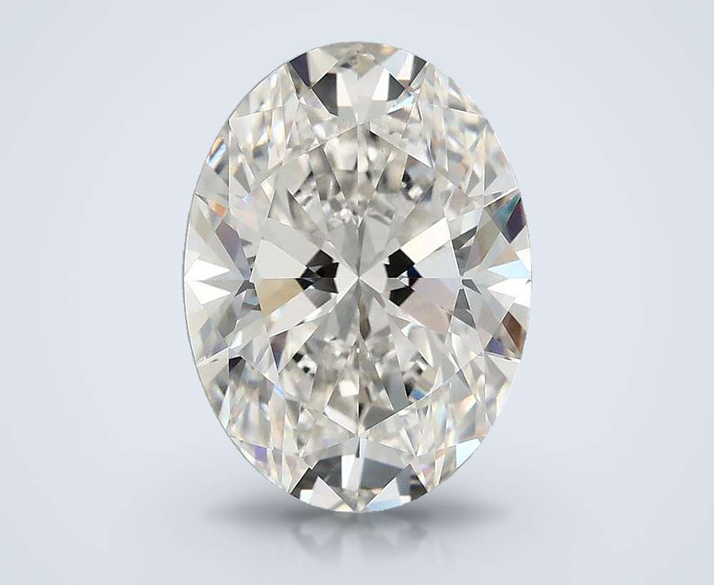 4.40 Carat Oval Lab Diamond
