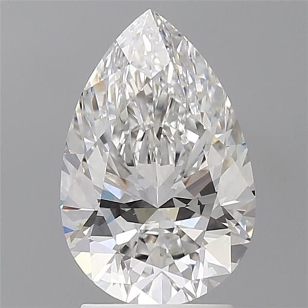 2.52 Carat Pear Lab Diamond
