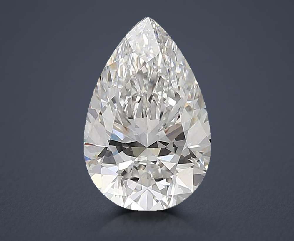 2.52 Carat Pear Lab Diamond