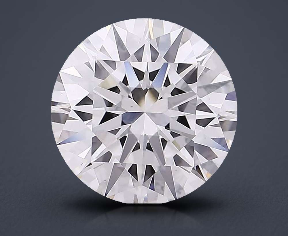 5.34 Carat Round Lab Diamond