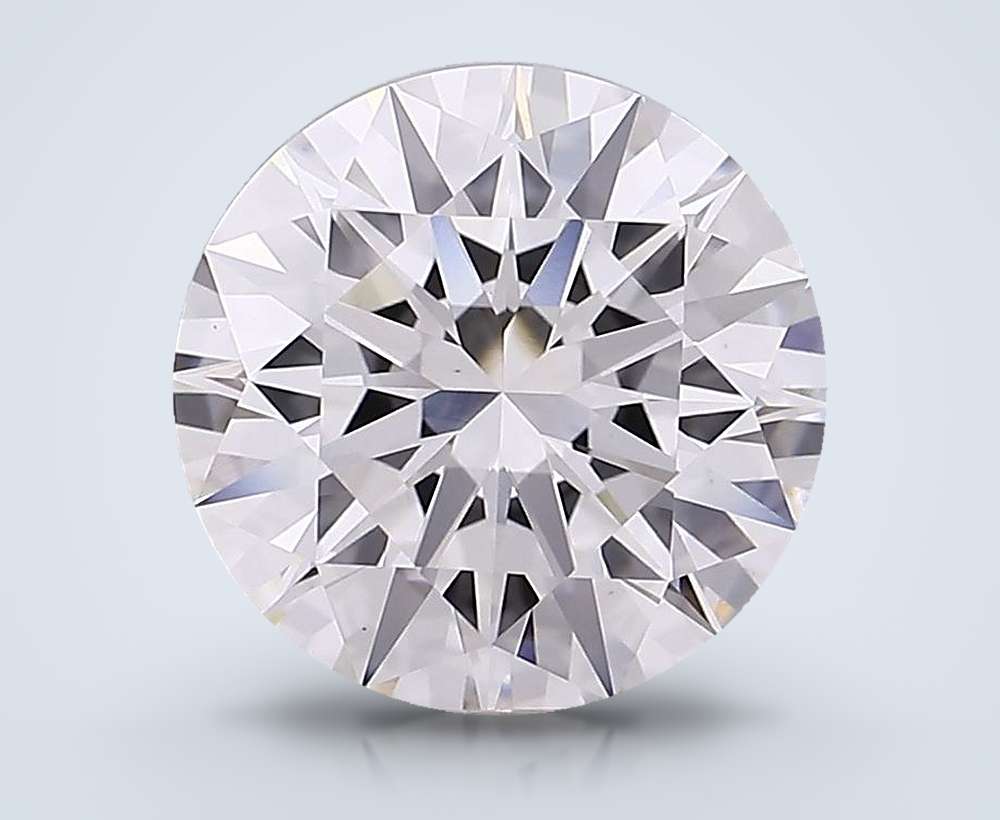5.34 Carat Round Lab Diamond