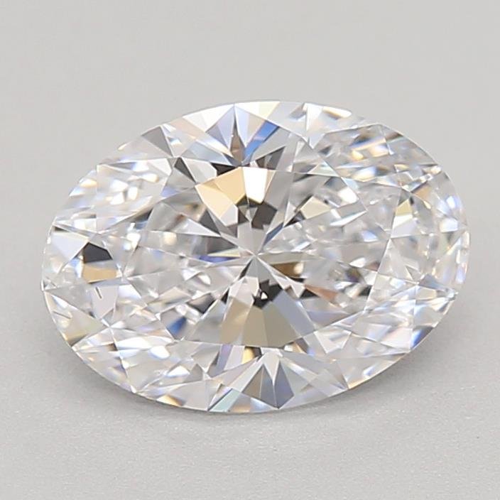 1.06ct D VS2 Rare Carat Ideal Cut Oval Lab Grown Diamond