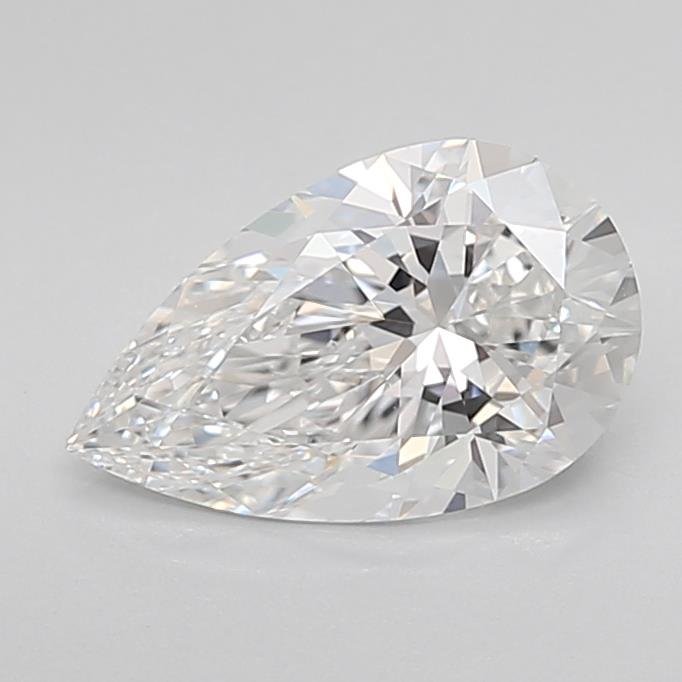 1.55ct E VS1 Rare Carat Ideal Cut Pear Lab Grown Diamond