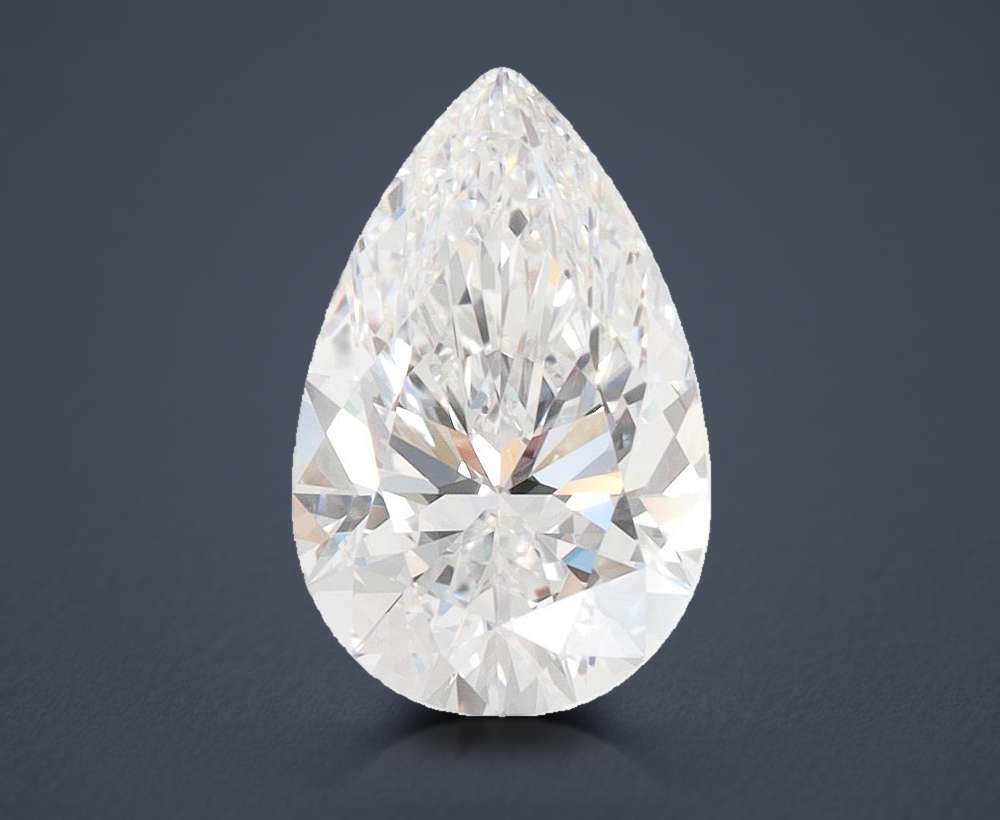 2.04 Carat Pear Lab Diamond