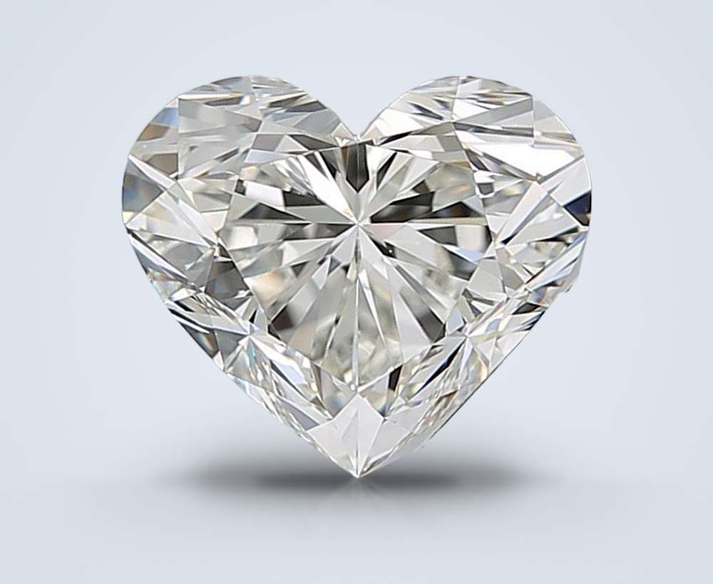 3.04 Carat Heart Natural Diamond