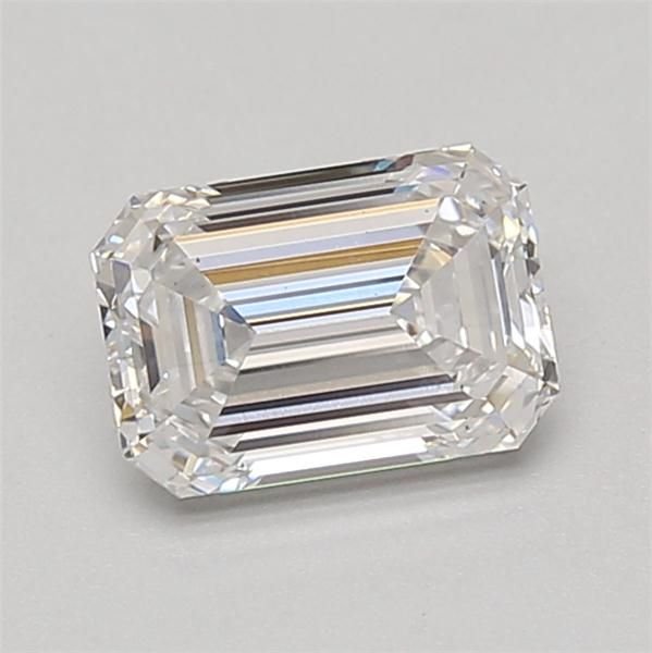 1.27ct D VS2 Rare Carat Ideal Cut Emerald Lab Grown Diamond