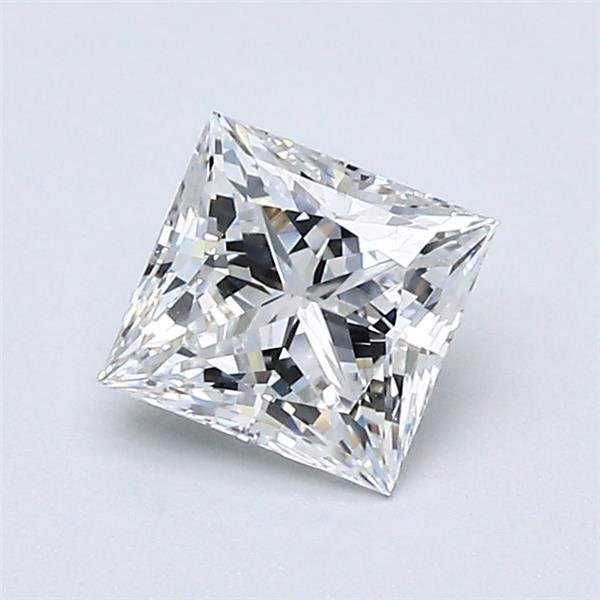 0.78ct E VS1 Very Good Cut Princess Diamond