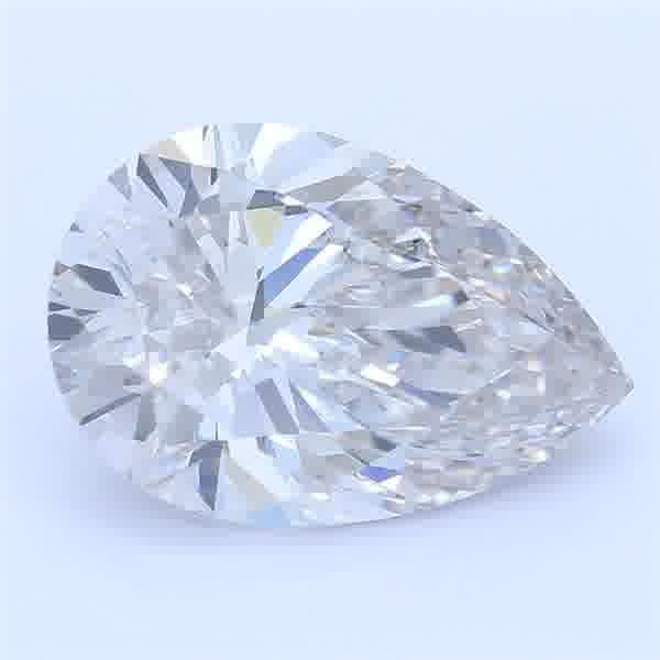 1.39ct H VS1 Rare Carat Ideal Cut Pear Lab Grown Diamond