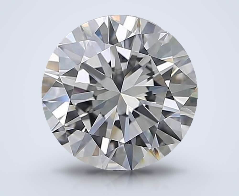 3.01 Carat Round Natural Diamond
