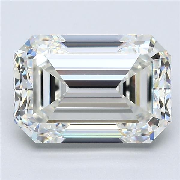 4.03ct I SI1 Very Good Cut Emerald Diamond