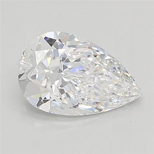 1.05ct D VVS2 Rare Carat Ideal Cut Pear Lab Grown Diamond