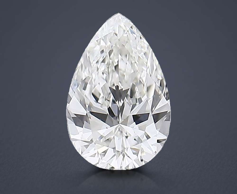 0.18 Carat Pear Natural Diamond