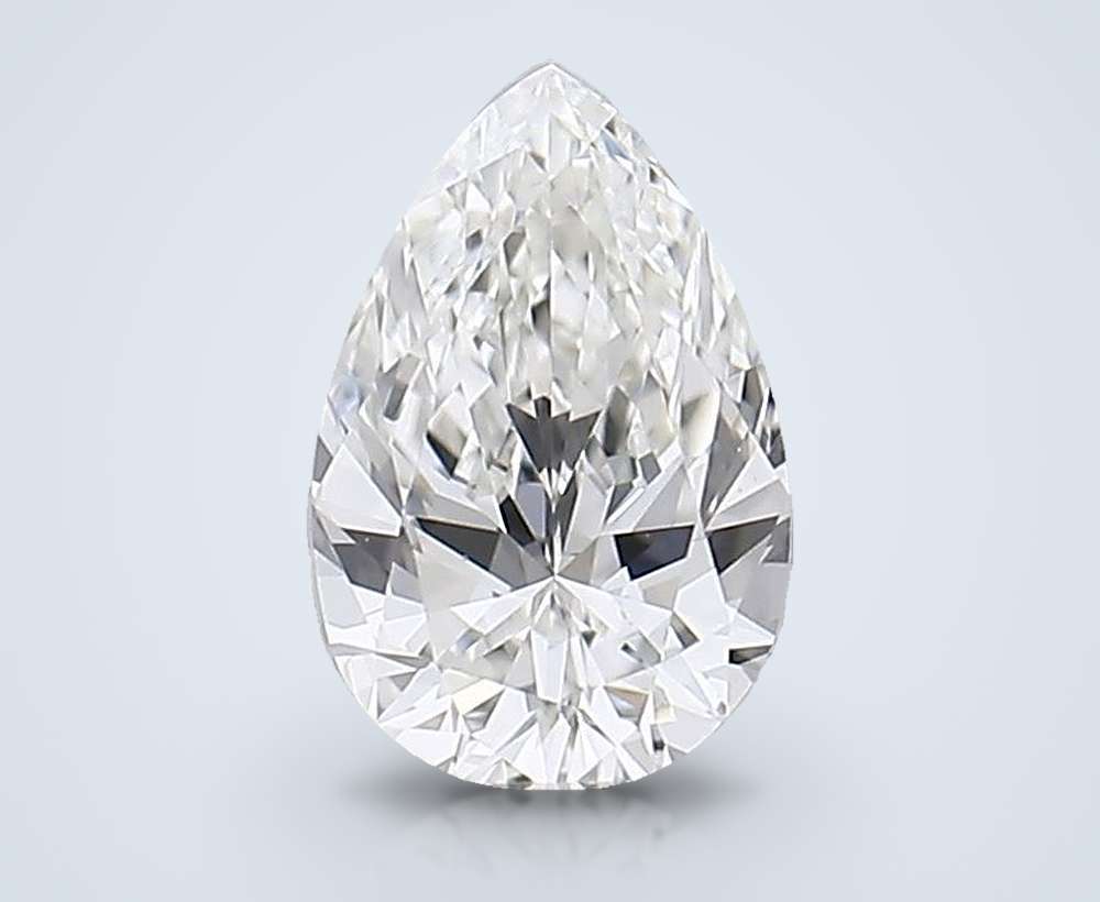0.18 Carat Pear Natural Diamond