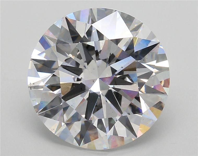 6.95ct F VS2 Rare Carat Ideal Cut Round Lab Grown Diamond
