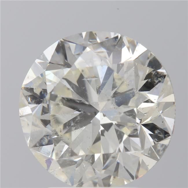3.03ct I SI2 Very Good Cut Round Diamond